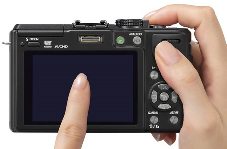 Panasonic LUMIX DMC-GX1 Micro Four Thirds Camera touch