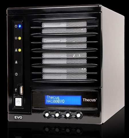 Thecus N4100EVO 4-Bay NAS powered by Dual-core Cavium Processor 1