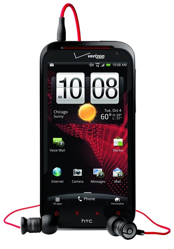 Verizon HTC Rezound Smartphone with Beats Audio Verizon HTC Rezound Smartphone with Beats Audio