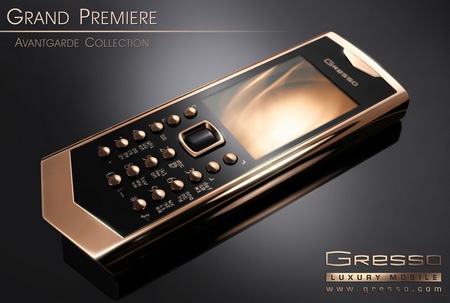 Gresso Avantgarde Grand Premiere Luxury Phone runs Symbian 1