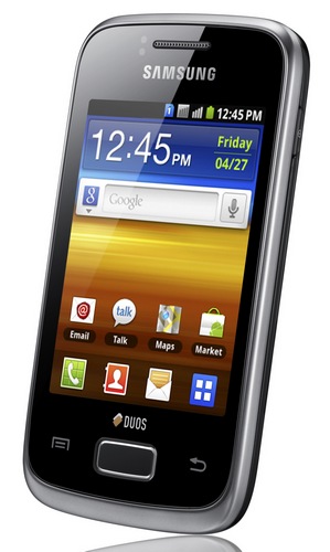 Samsung GALAXY Y DUOS Dual-SIM Android phone Samsung GALAXY Y DUOS Dual-SIM Android phone