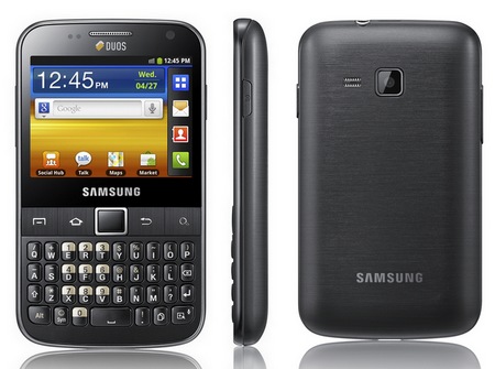 Samsung GALAXY Y Pro DUOS Dual-SIM Android Phone 1 Samsung GALAXY Y Pro DUOS Dual-SIM Android Phone 1