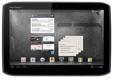 Verizon Motorola DROID XYBOARD 10.1 Android Honeycomb tablet 1