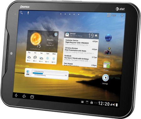 AT&T Pantech Element Waterproof LTE 4G Android Tablet