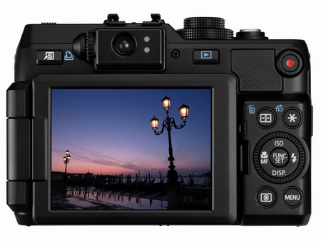 Canon PowerShot G1 X Prosumer Camera back
