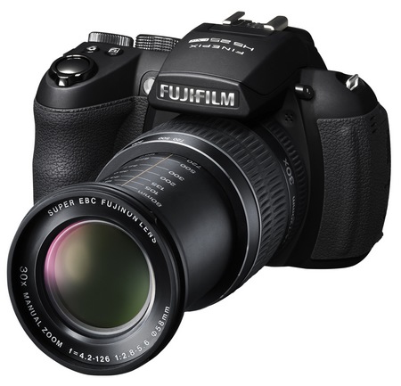 FujiFilm FinePix HS30EXR and HS25EXR Cameras with 30x Optical Zoom lens out