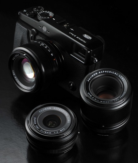 FujiFilm X-Pro 1 Interchangeable Lens Digital Camera with lenses