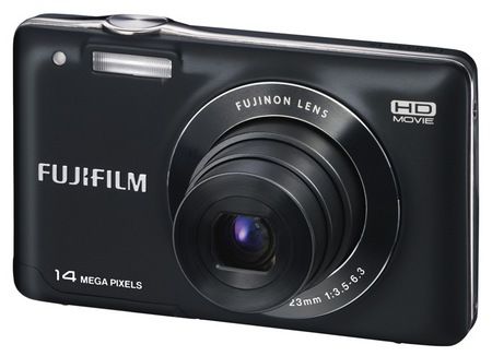 Fujifilm FinePix JX500 Digital Camera Front Left