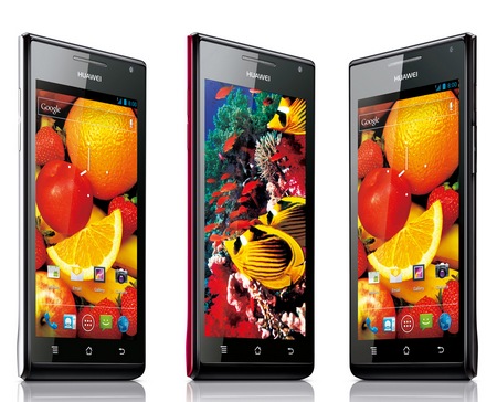 Huawei Ascend P1 S and Ascend P1 Ultra Thin Smartphones