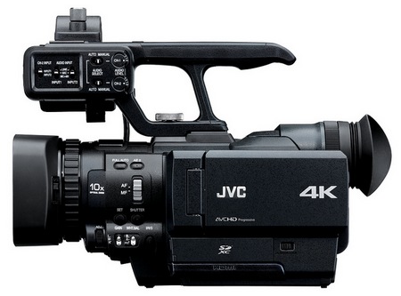 JVC GY-HMQ10 - The World's First Handheld 4K Camcorder 1
