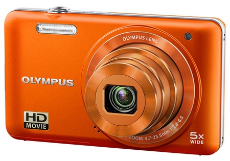 Olympus VG-160 Budget-friendly Digital Camera orange
