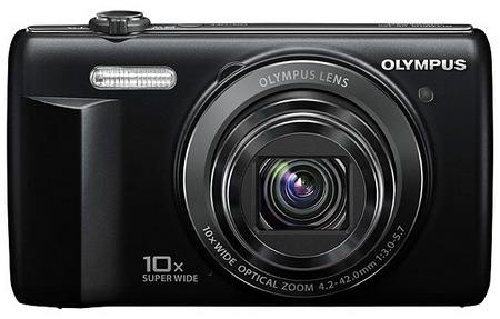 Olympus VR-340 Camera with 10x Optical Zoom black