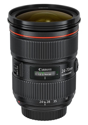 Canon EF 24-70mm f2.8L II USM lens Canon EF 24-70mm f2.8L II USM lens