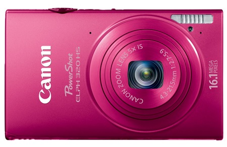 Canon PowerShot ELPH 320 HS Digital Camera pink Canon PowerShot ELPH 320 HS Digital Camera pink