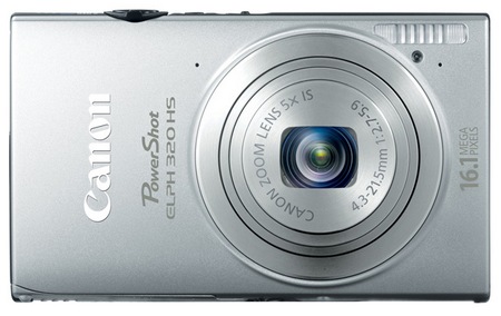 Canon PowerShot ELPH 320 HS Digital Camera silver Canon PowerShot ELPH 320 HS Digital Camera silver
