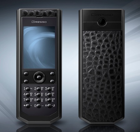 Gresso Grand Monaco Pure Black Cayman Luxury Phone Gresso Grand Monaco Pure Black Cayman Luxury Phone