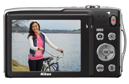 Nikon CoolPix S4200 digital camera back Nikon CoolPix S4200 digital camera back