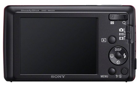 Sony Cyber-shot DSC-W620 digital camera back Sony Cyber-shot DSC-W620 digital camera back