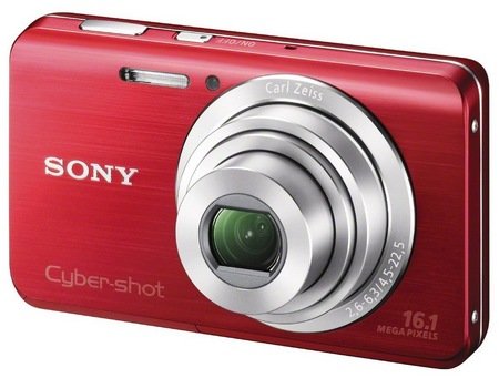 Sony Cyber-shot DSC-W650 digital camera red Sony Cyber-shot DSC-W650 digital camera red