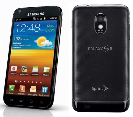 Sprint Samsung Epic 4G Touch Smartphone Vortex Black Sprint Samsung Epic 4G Touch Smartphone Vortex Black