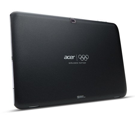 Acer Iconia Tab A510 Quad-core Android 4.0 Tablet black back
