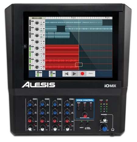 Alesis iO Mix 4-Channel Mixer Recorder for iPad top