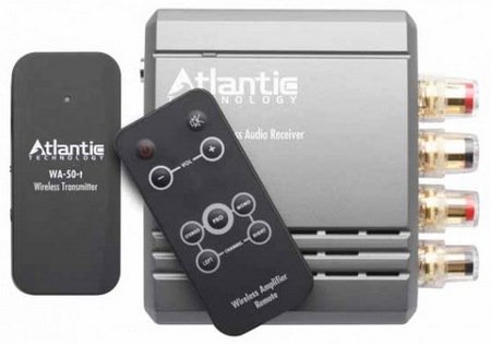 Atlantic Technology WA-5030 Wireless Audio Transmitter Amplifier System Atlantic Technology WA-5030 Wireless Audio Transmitter Amplifier System