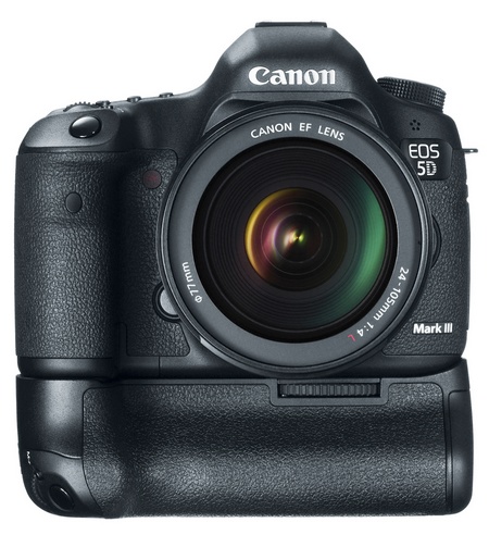 Canon BG-E11 Battery Grip with EOS 5D Mark III Canon BG-E11 Battery Grip with EOS 5D Mark III
