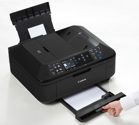 Canon PIXMA MX892 Wireless All-in-One Printer with AirPrint paper feeder