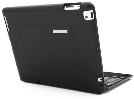 CruxCase Crux360 Keyboard Case for iPad 3 back CruxCase Crux360 Keyboard Case for iPad 3 back
