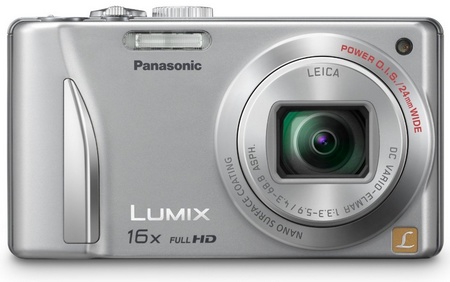 Panasonic LUMIX DMC-ZS15 16x Zoom Camera front silver