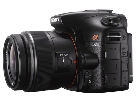 dslr camera 60p
 on The new Sony Alpha A57 will be available in April as body-only (model ...