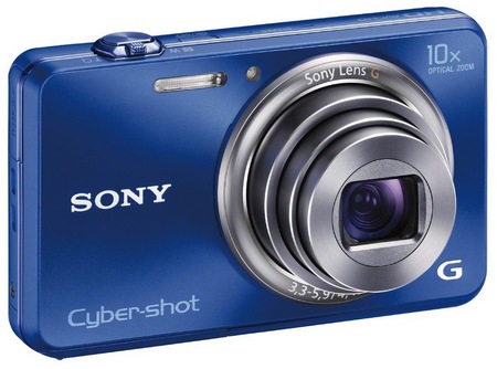 Sony Cyber-shot DSC-WX150 Thinnest 10x Optical Zoom Camera blue