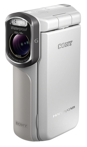 Sony Handycam GW55VE Waterproof Full HD Pocket Camcorder white