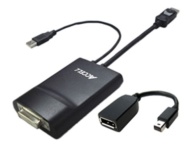 Accell UltraAV DisplayPort to DVI-D Adapter with 3D Support