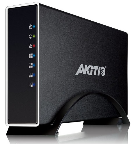 Akitio Cloud Hybrid NAS Enclosure with USB 3.0 1