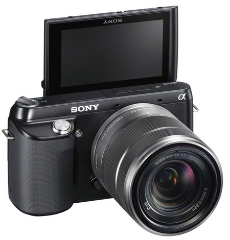 Sony Alpha NEX-F3 Mirrorless Camera lcd