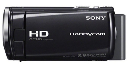 Sony Handycam HDR-CX260V Full HD Camcorder side Sony Handycam HDR-CX260V Full HD Camcorder side