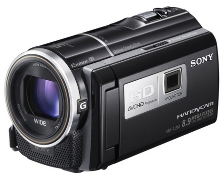 Sony Handycam HDR-PJ260V Camcorder with built-in Projector 2 Sony Handycam HDR-PJ260V Camcorder with built-in Projector 2