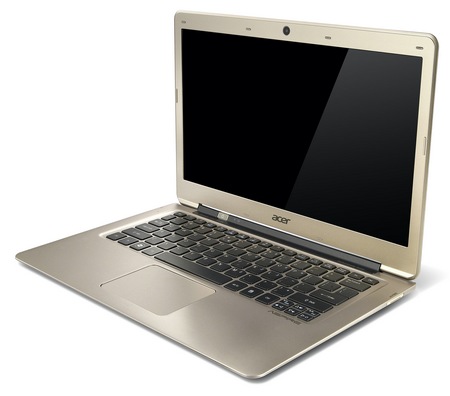 Acer Aspire S3 Ultrabook gets Ivy Bridge angle 1