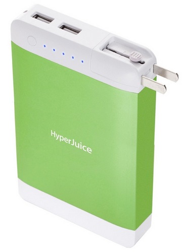 Sanho HyperJuice Plug P15 High-capacity Portable Battery green Sanho HyperJuice Plug P15 High-capacity Portable Battery green