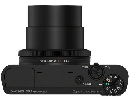Sony Cyber-shot DSC-RX100 Compact Camera with Large Sensor top Sony Cyber-shot DSC-RX100 Compact Camera with Large Sensor top