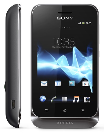 Sony Xperia tipodual Entry-level dual-sim Android Phone black Sony Xperia tipodual Entry-level dual-sim Android Phone black