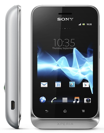 Sony Xperia tipodual Entry-level dual-sim Android Phone silver Sony Xperia tipodual Entry-level dual-sim Android Phone silver