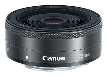 Canon EF-M 22mm f2 STM lens