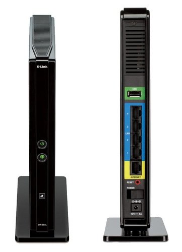 D-Link Cloud Router 5700 DIR-865L 802.11ac Wireless Router front back