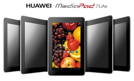 Huawei MediaPad 7Lite 7-inch Tablet eats Ice Cream Sandwich 1