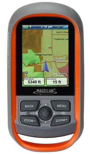 Magellan eXplorist 310 Angler outdoor handheld gps device