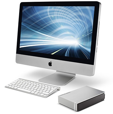 LaCie Porsche Design P'9233 USB 3.0 External Hard Drive with imac