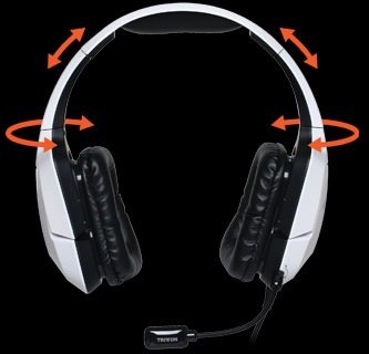 Mad Catz TRITTON PRO+ 5.1 Surround Headset with Dolby Digital adjustable
